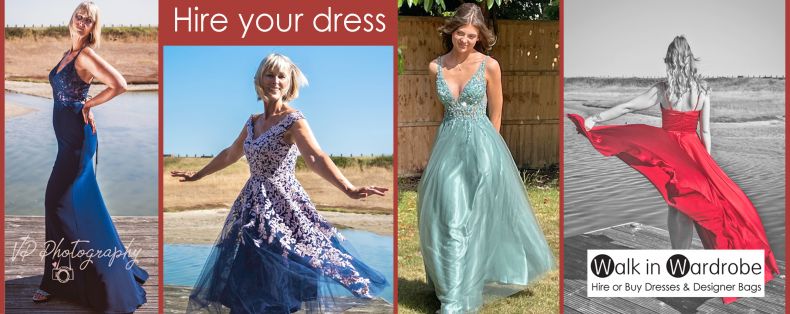 Hire or Buy your prom or Black tie formal dress